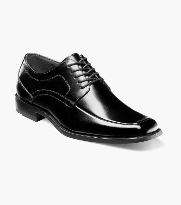 Men&#39;s Modern Shoes | Black Moc Toe Lace Up | Stacy Adams Calhoun