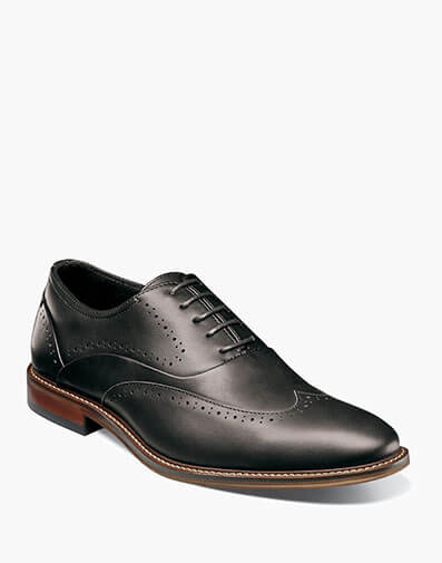 Macarthur Wingtip Oxford in Black for $$89.99