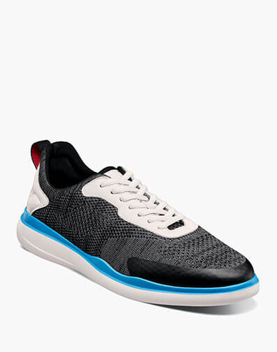 Maxson Moc Toe Lace Up Sneaker in Black Multi for $$39.90