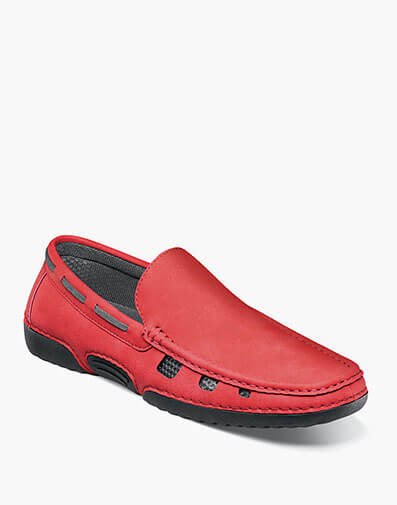 Delray Moc Toe Slip On in Red Multi for $$39.90