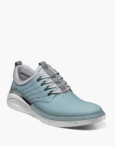 Barna Plain Toe Lace Up in Light Blue for $$59.90