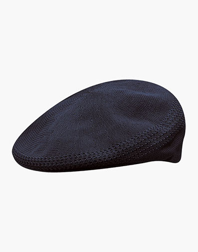 Jameson Flat Cap Knit Polyester Hat in Navy for $$35.00