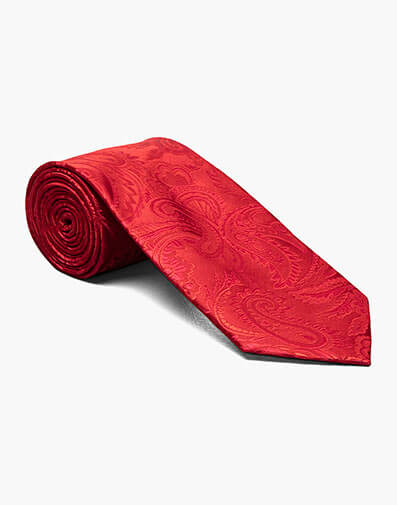 Lucas Tie And Hanky Set in Red for $$20.00