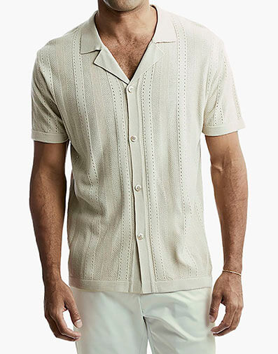 Dean Button Down Shirt in Sand for $$49.90
