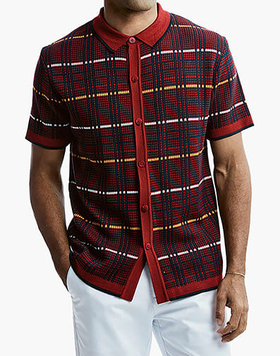Gibson Button Down Shirt in Red for $$49.90