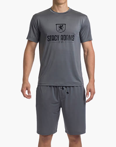 Tee Jam Sleepwear 2 Piece Set in Gray for $$14.90