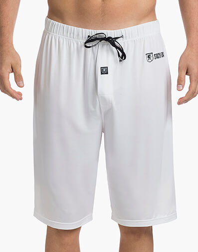 Sleep Shorts ComfortBlend Loungewear in White for $$22.95