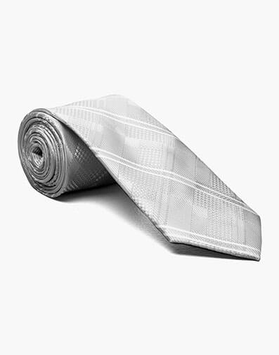Benjamin Tie And Hanky Set in Silver for $$20.00