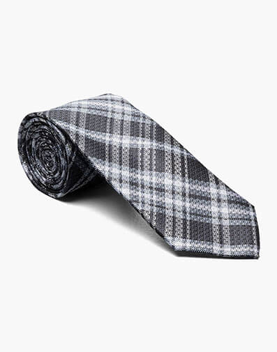 Fred Tie And Hanky Set in Black/Grey for $$20.00
