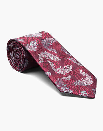 Beau Tie And Hanky Set in Burgundy for $$20.00