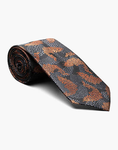 Charles Tie And Hanky in Dk Gray Multi for $$20.00