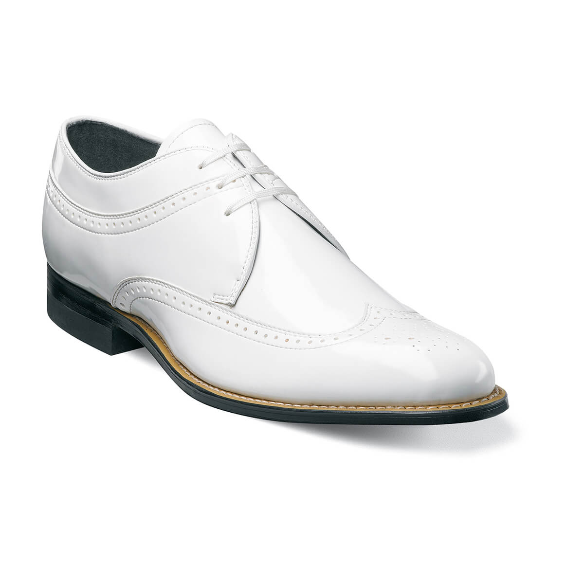 Dayton in White Patent, Front View