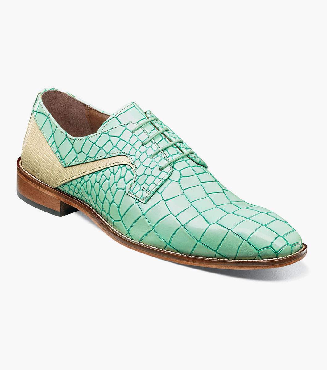 green stacy adams shoes