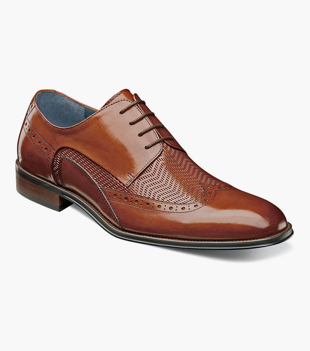 Shoes Wingtip Oxford Tan 25238-240 