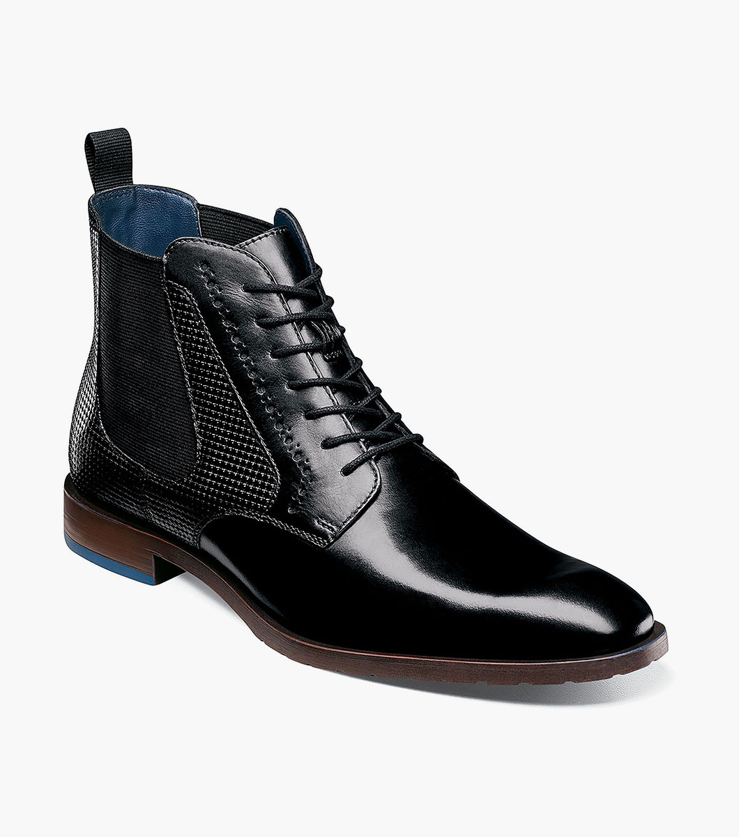 stacy adams wingtip lace boots