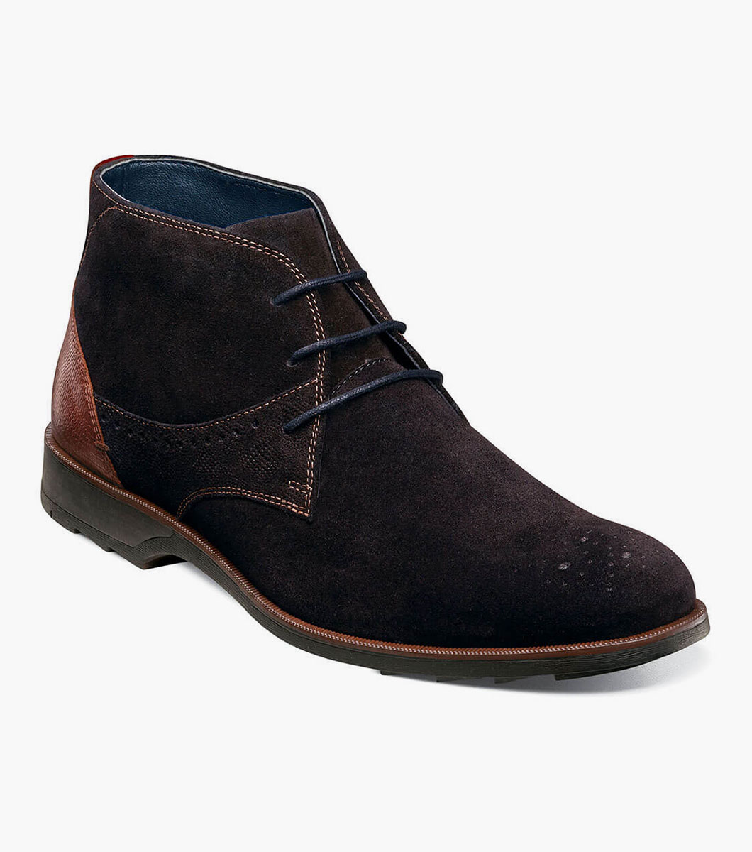 Kingston Plain Toe Chukka Boot Men’s Dress Shoes