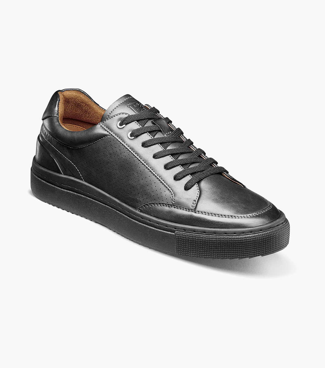 Dorian in Black Smooth, Front View