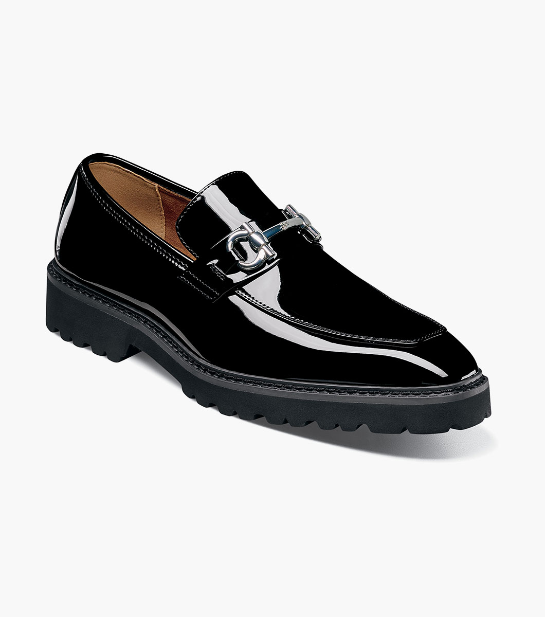 Carabello in Black Patent, Front View
