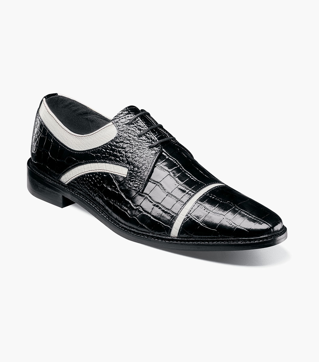Fiorentino in Black w/White, Front View
