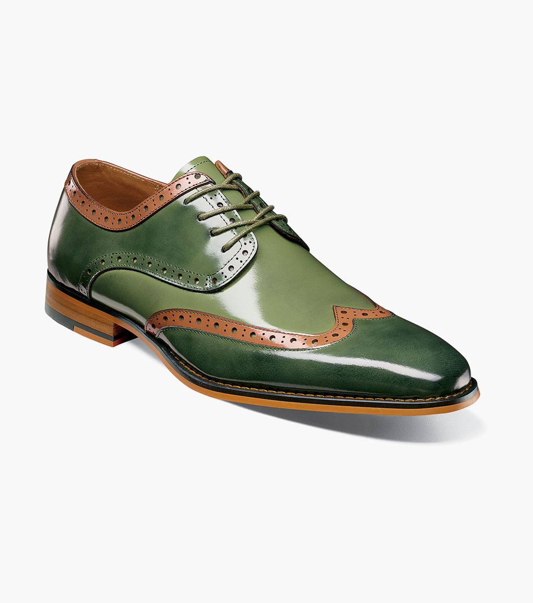 Tindall in Olive Multi, Front View