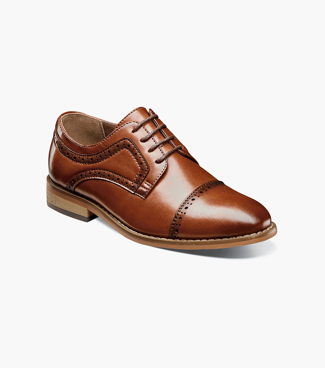 Kids Dickinson Cap Toe Oxford Kids Shoes | Stacyadams.com