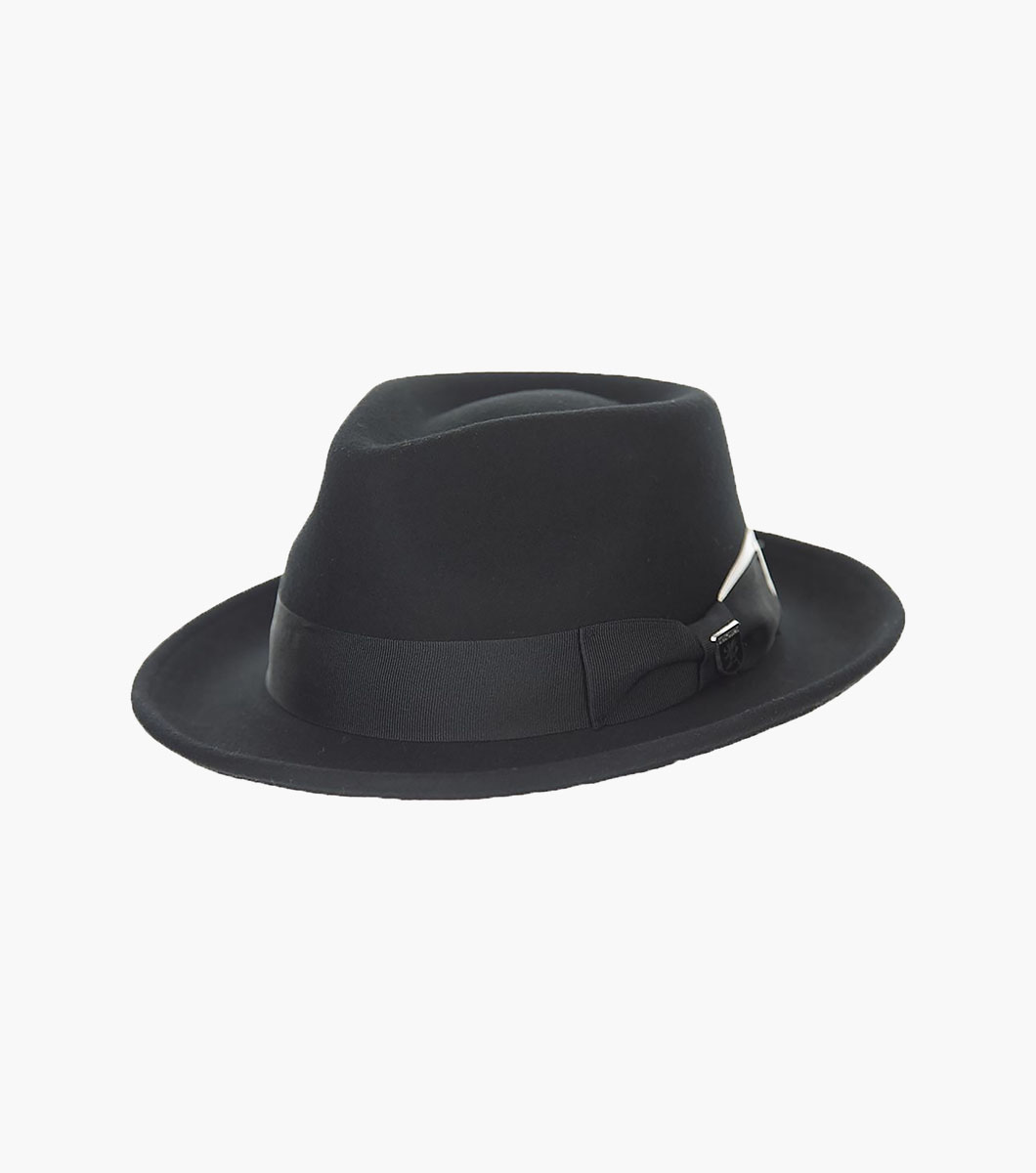 Mickey Fedora in White, Front View