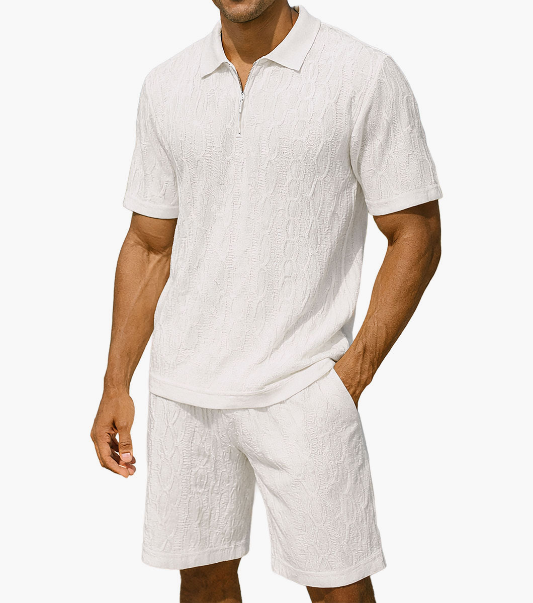 Kayden in White, Front View