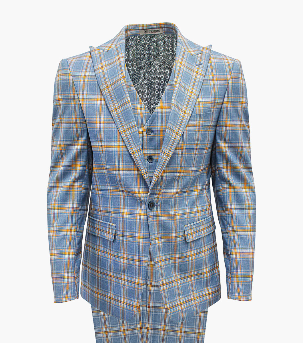 Lemond in Blue Multi, Front View