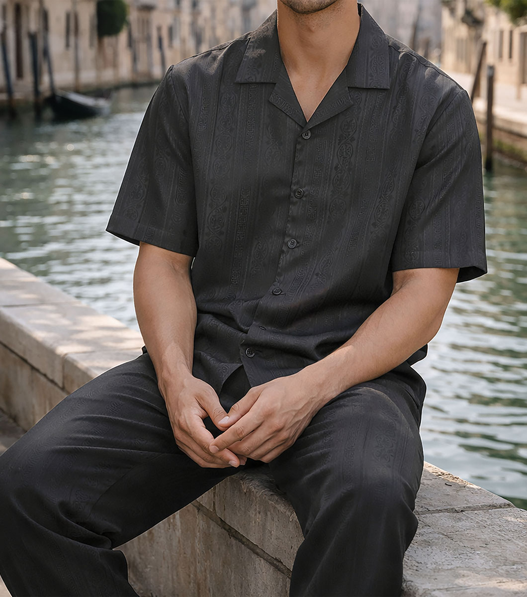 Connor in Black, Front View