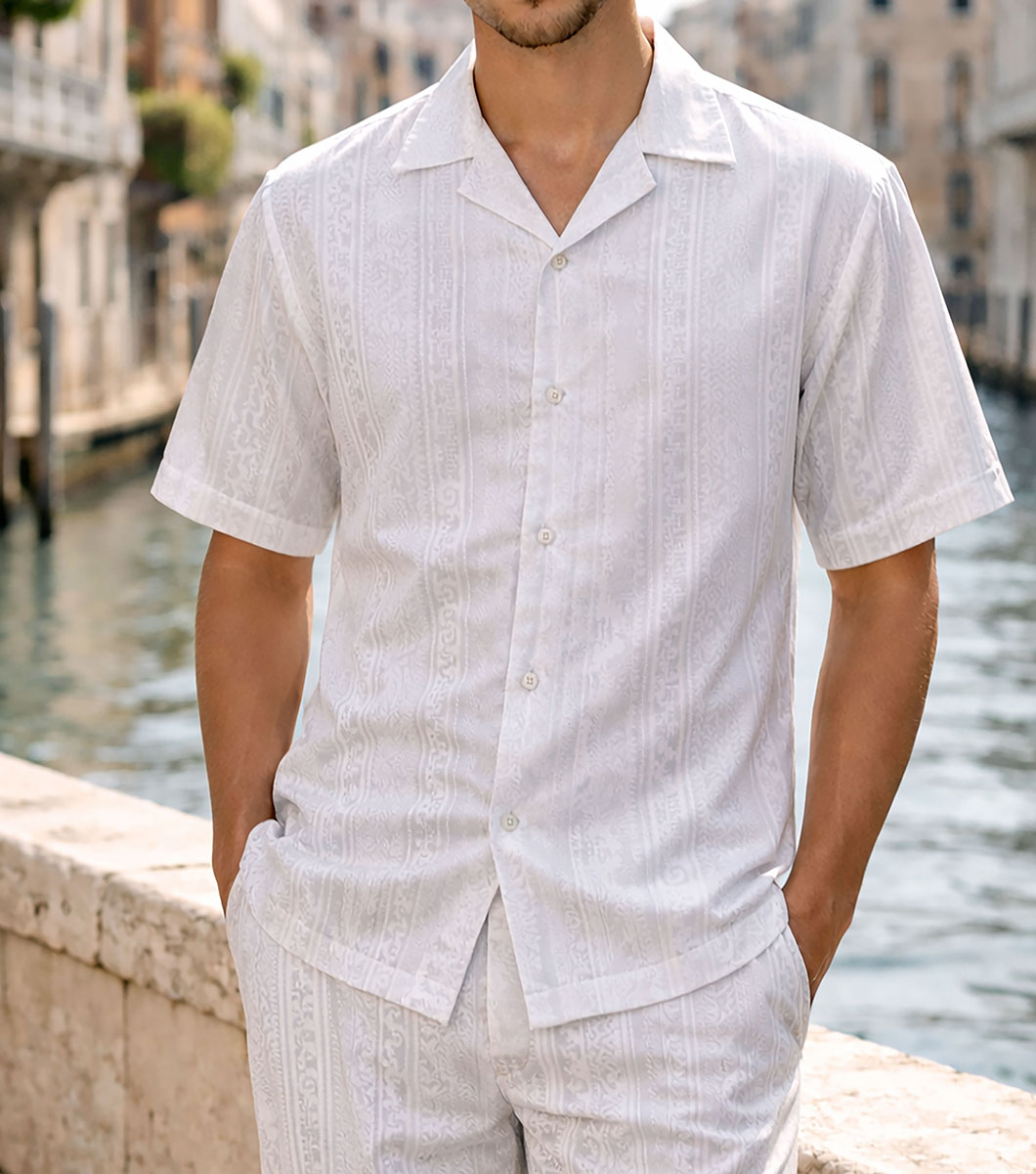 Connor in White, Front View