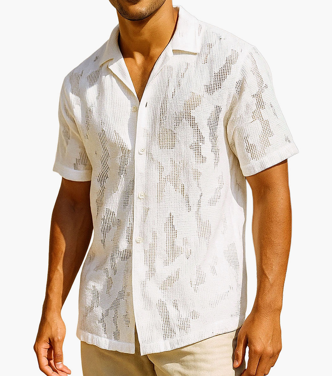 Vincent in White, Front View