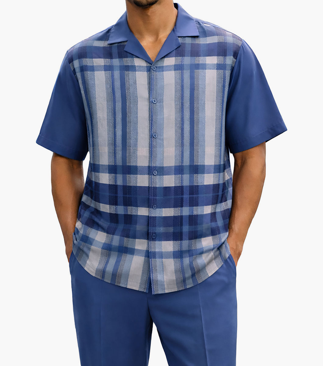 Nathaniel in Blue, Front View