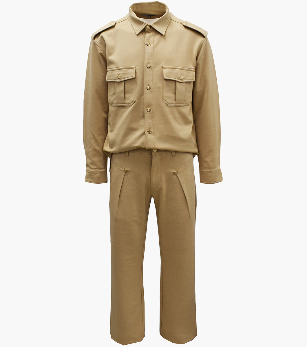 Cade in Khaki, Front View