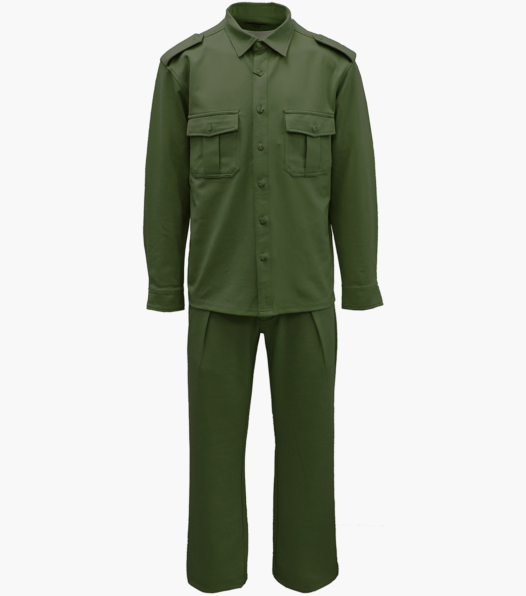 Cade in Green, Front View