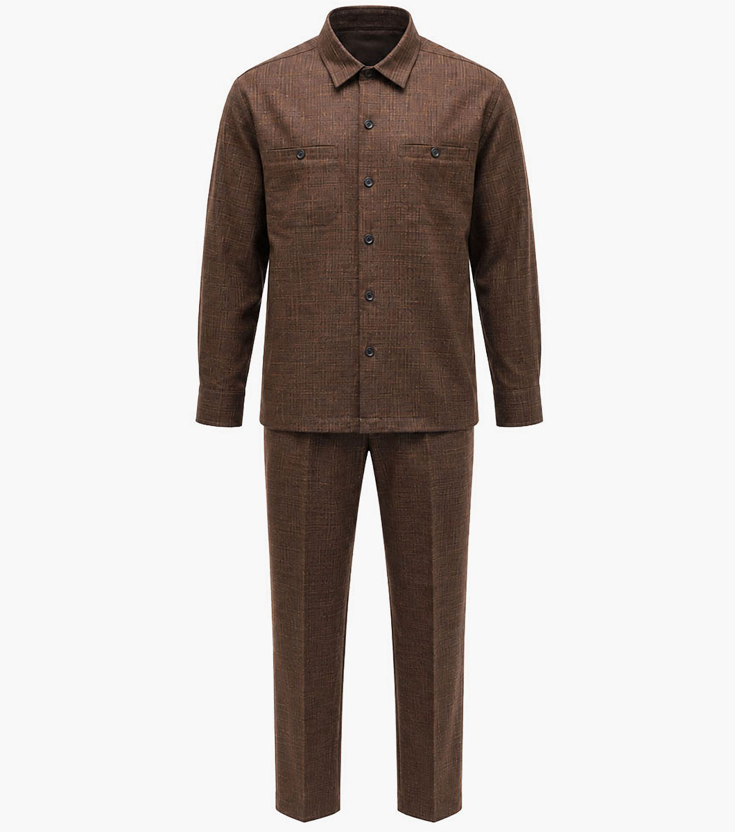 Christof in Brown, Front View