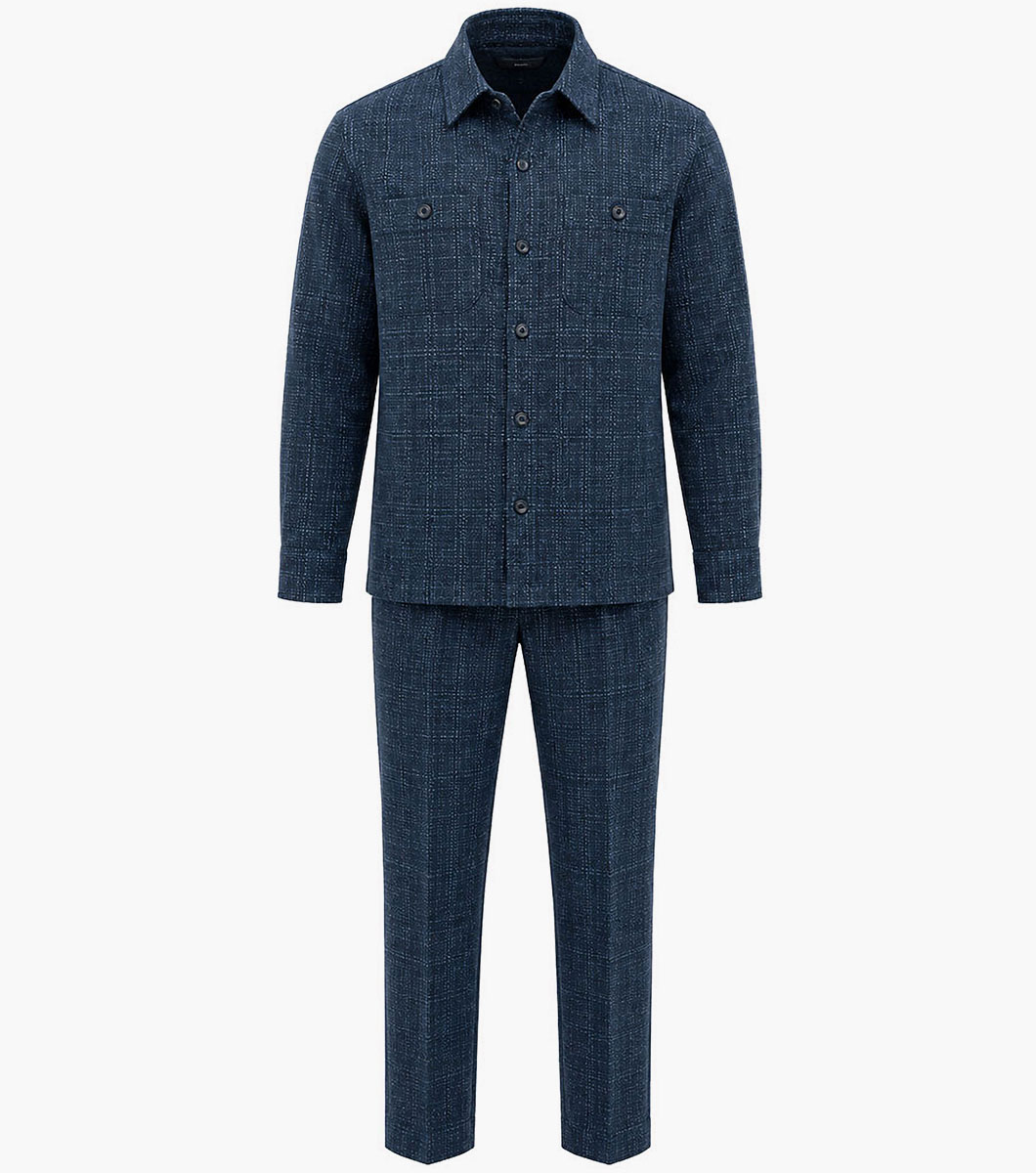 Christof in Navy, Front View