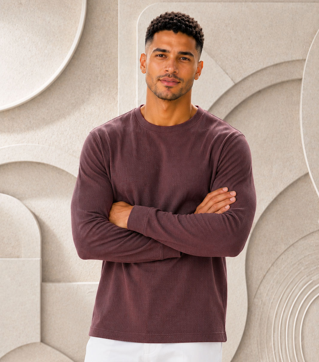 Franklin in Burgundy, Front View