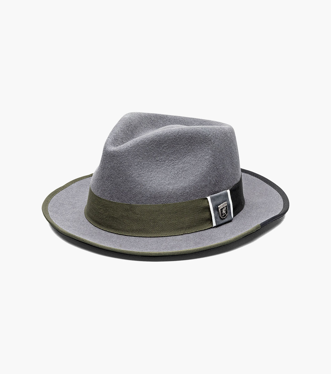 Kolter Fedora in Gray, Front View
