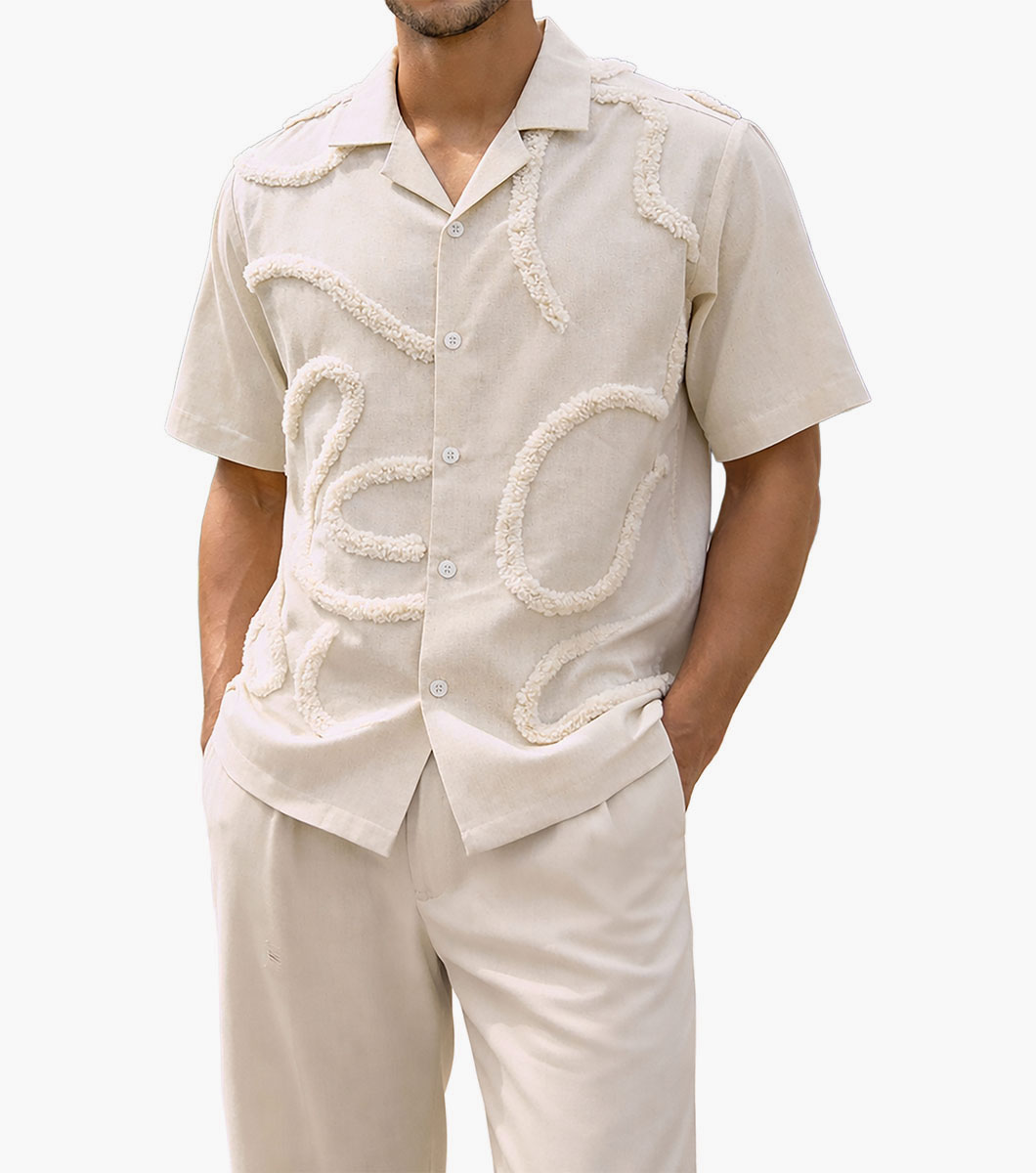 Richards in Cream, Front View