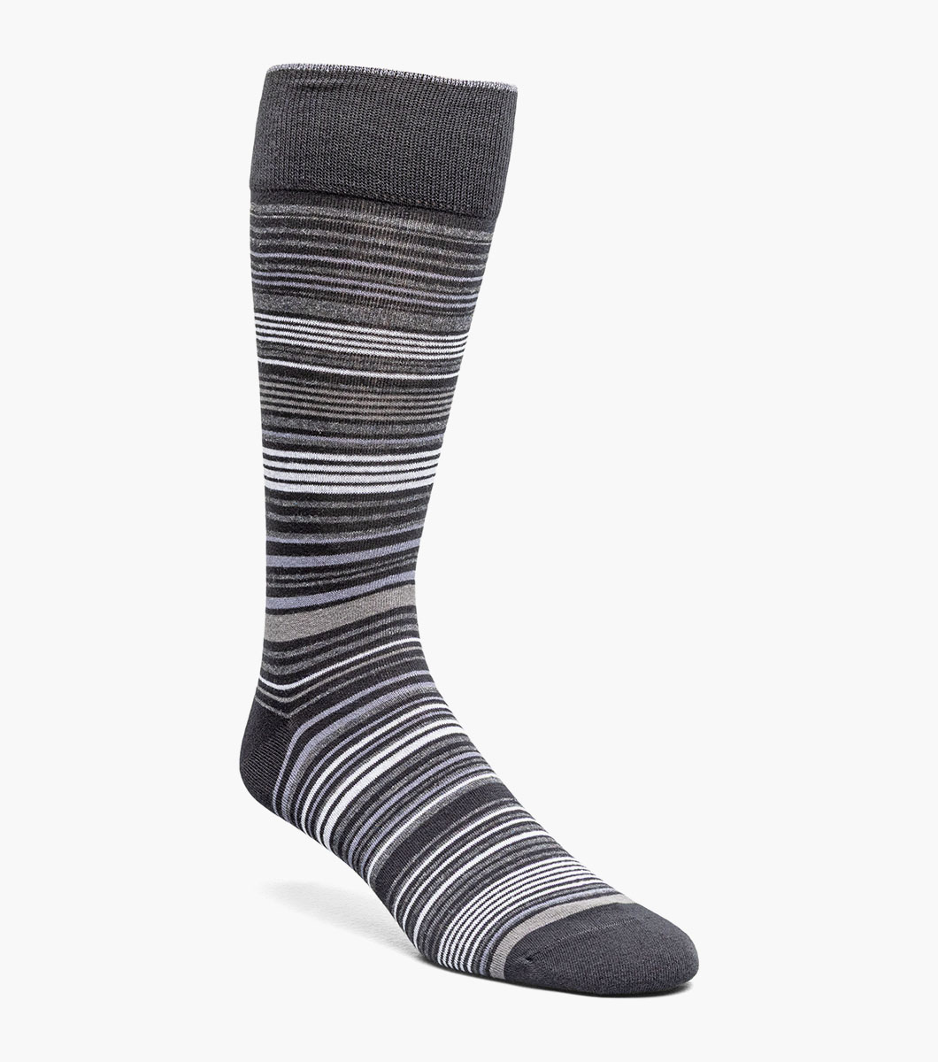 Multi-Stripe in Black, Front View