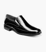 Men's Dress Shoes | Black Bike Toe Loafer | Stacy Adams Hillman