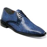 Men's Dress Shoes | Blue Anaconda Plain Toe Oxford | Stacy Adams Madison