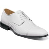 Men's Classics Shoes | White Cap Toe Oxford | Stacy Adams Madison