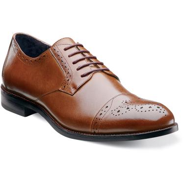 Granville Cap Toe Oxford - Cognac - CLEARANCE - Men's Shoes ...