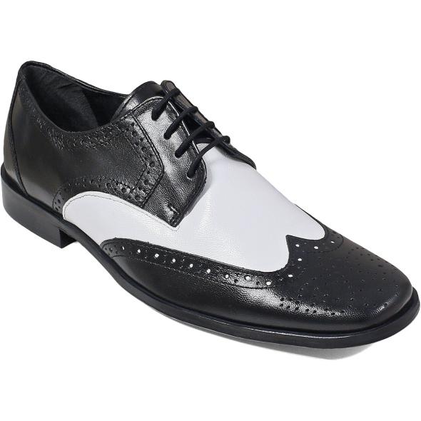 1940s Mens Shoes | Gangster, Spectator, Black and White Shoes