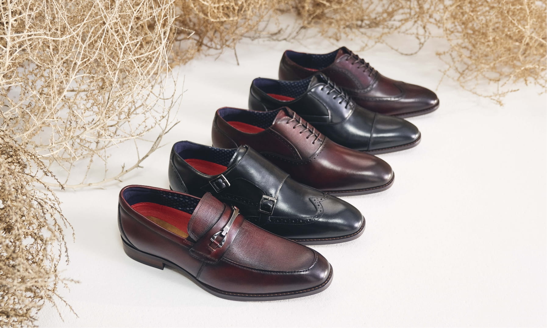 Click to shop Stacy Adams dress shoes. Image features the K-series.