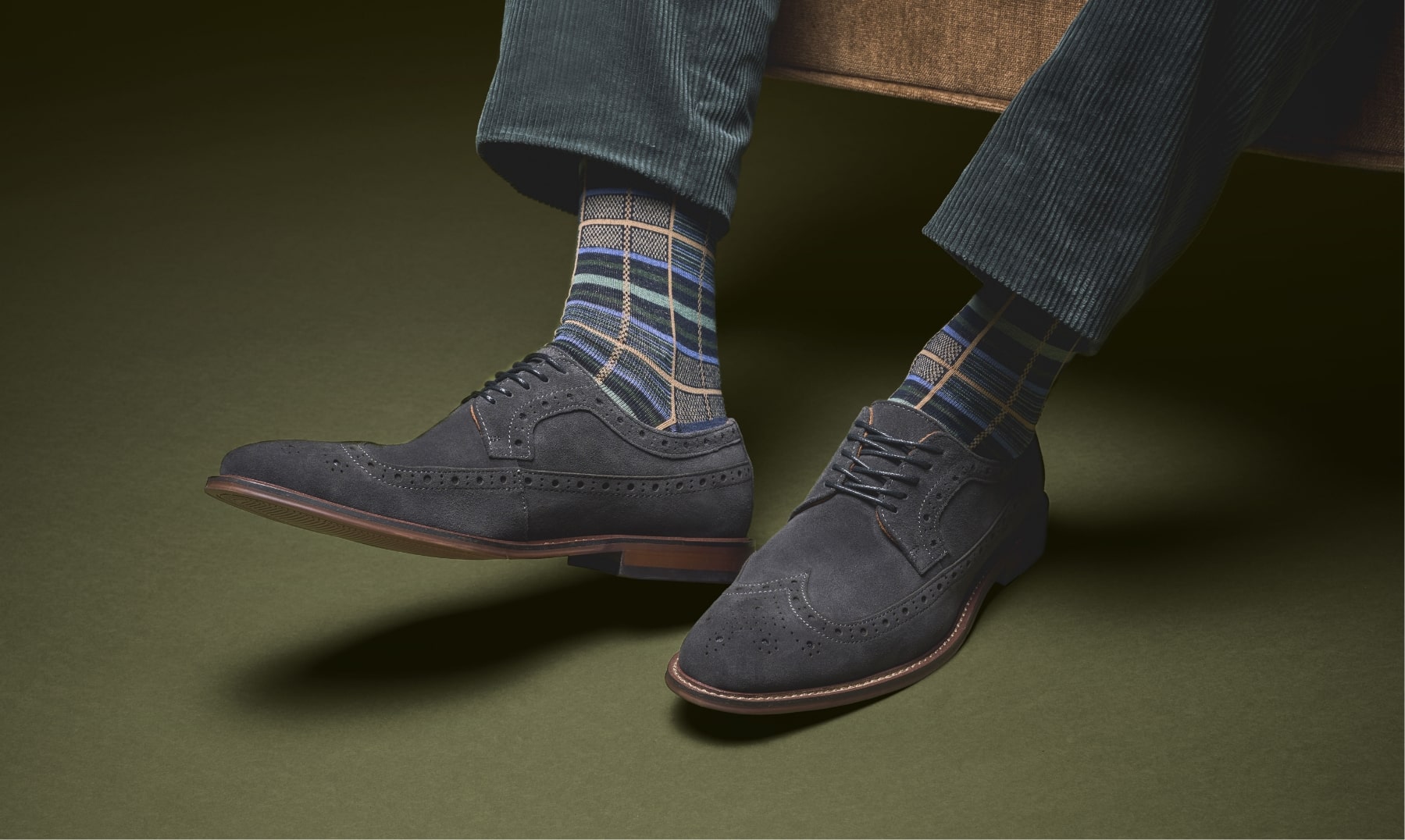 Click to shop Stacy Adams casuals. Image features the Marligan wingtip.