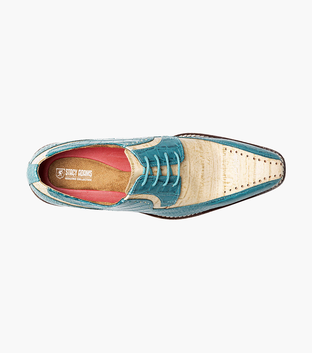 Talamanco in Navy with Teal, View 5