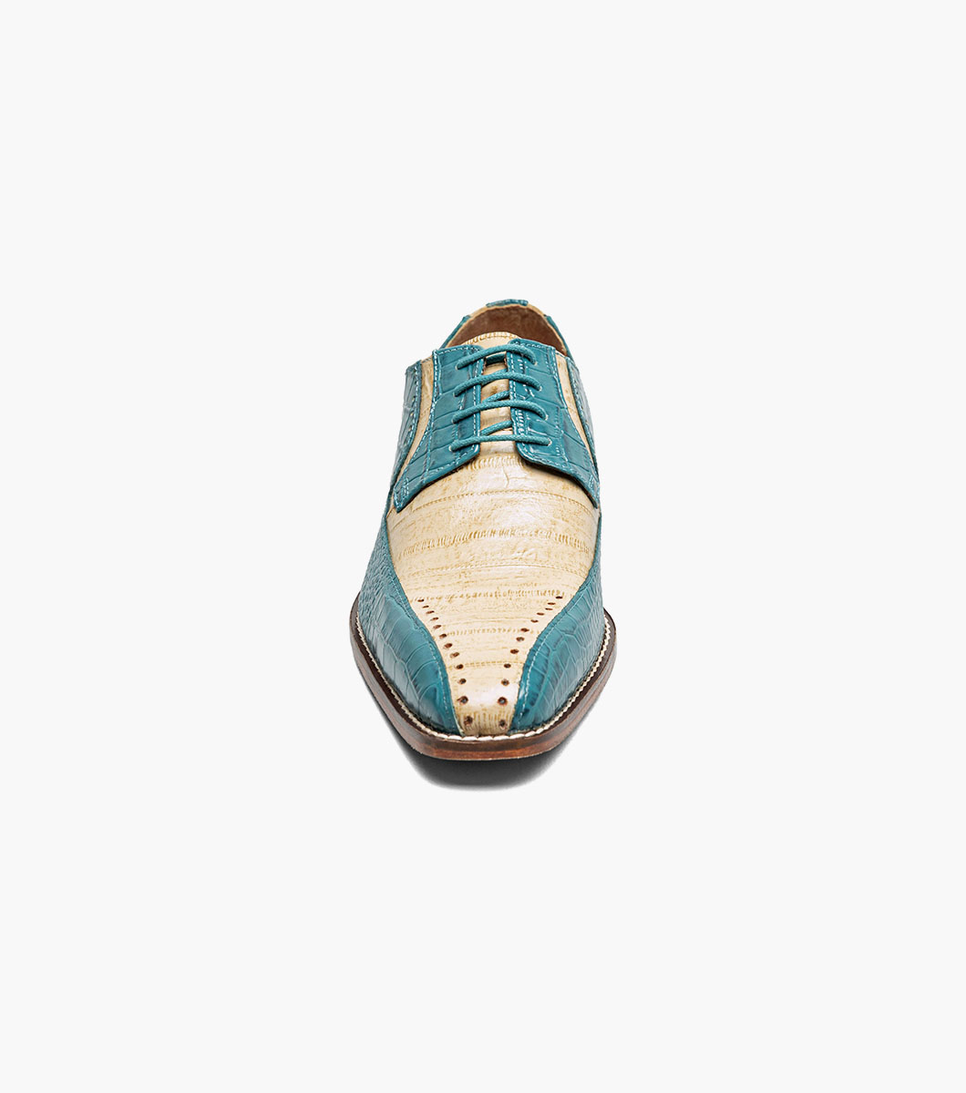 Talamanco in Navy with Teal, View 7