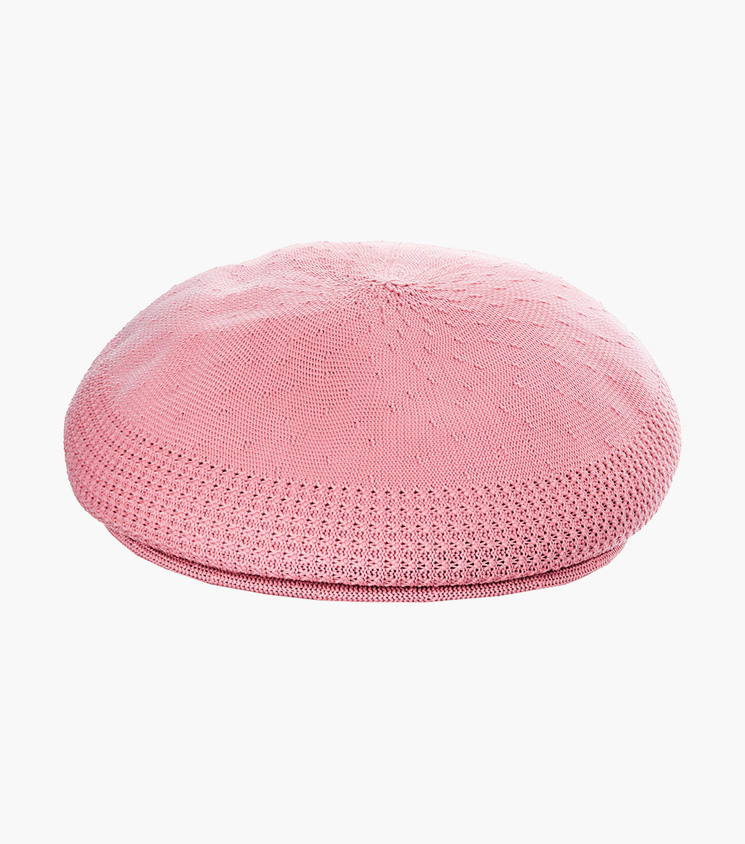 Jameson Flat Cap in Pink Rotate View